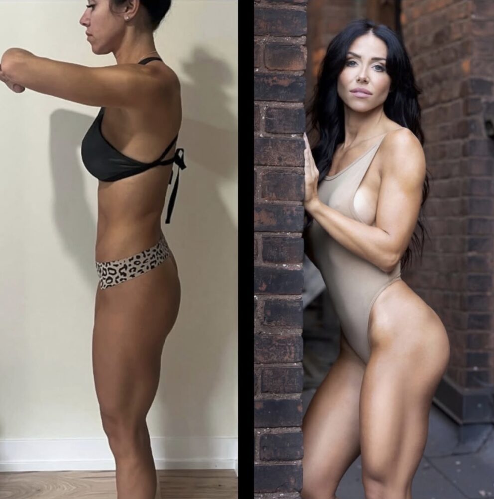 Real DeMelo Fitness member before and after transformation